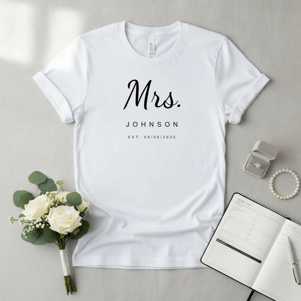 Customize Mrs. Statement Graphic Tee