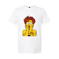 Custom Yellow Cartoon Image Graphic Tee