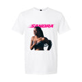 Custom Speedy Text in Pink & Image Graphic Tee