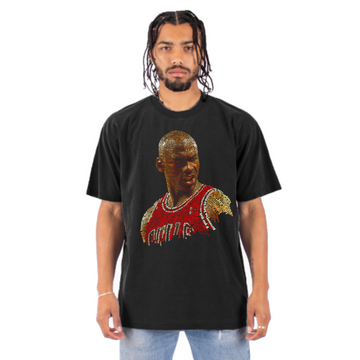 Michael Jordan Calligram 23