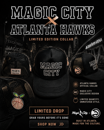 Magic City x Atlanta Hawks Limited Edition Trucker Hat