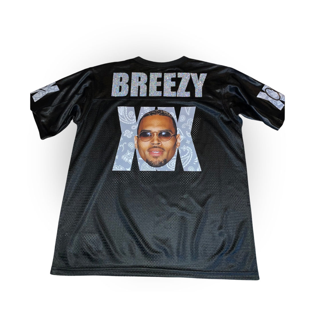 Chris Brown Black Football Jersey