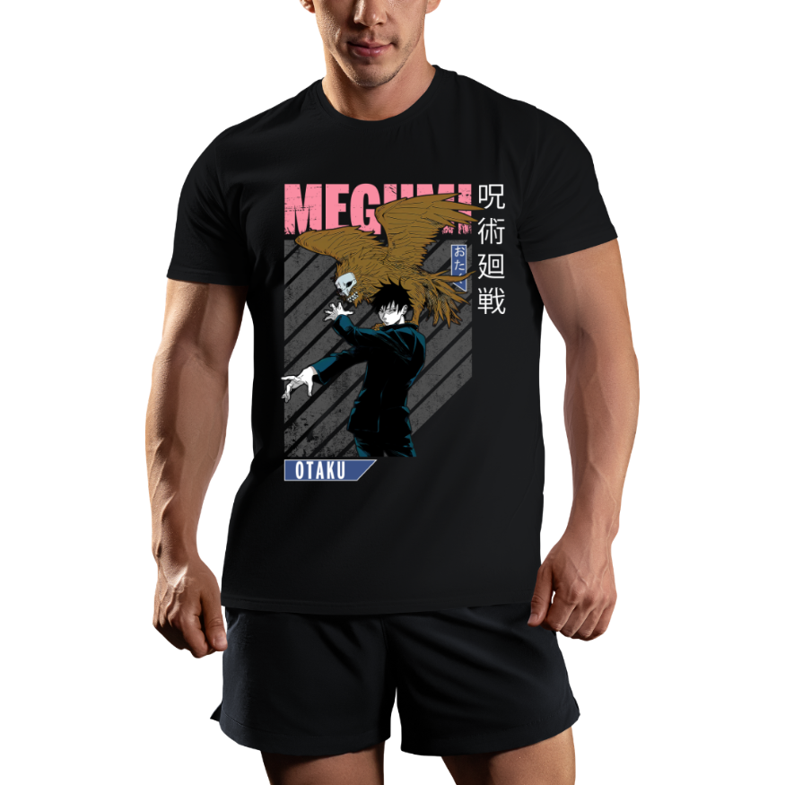 Megumi Fushiguro: Shadow Calm Tee (Jujutsu Kaisen 2)
