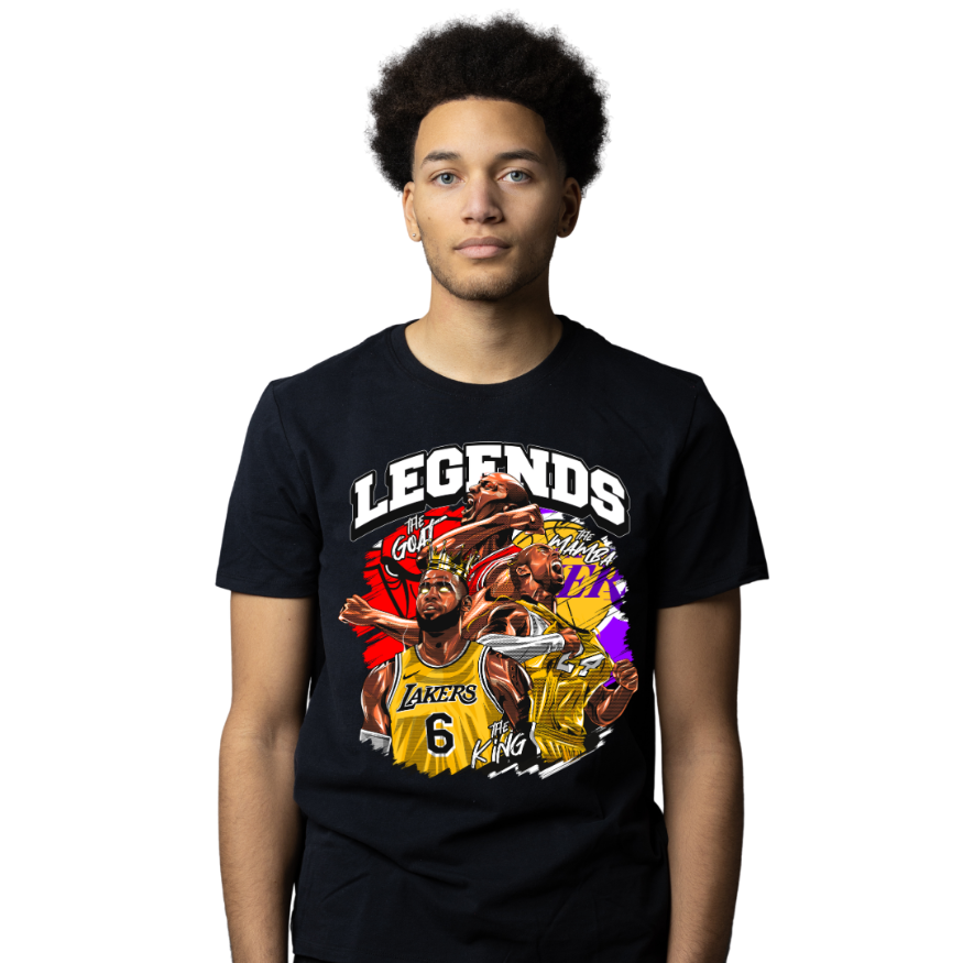 NBA Legends (Basketball mockups 1 and 12)