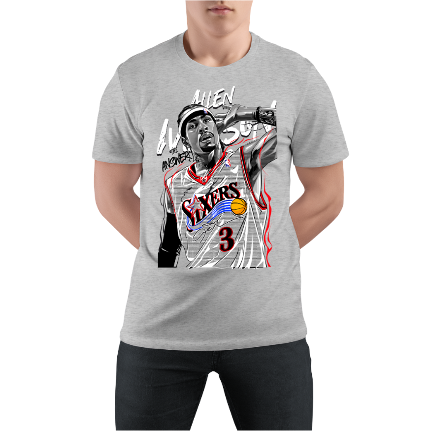 Allen Iverson: The Answer (Basketball mockups 10 and 11)