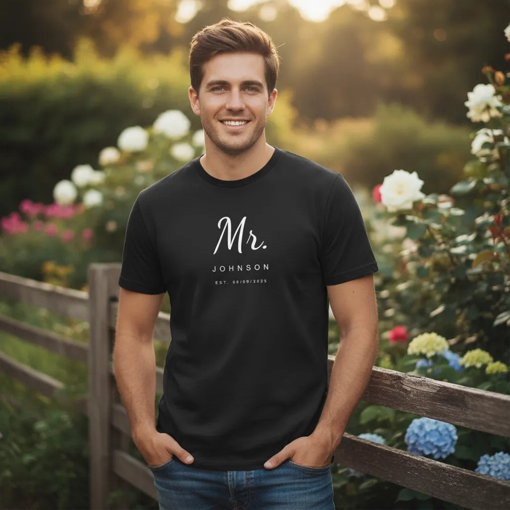 Customize Mr. Statement Graphic Tee
