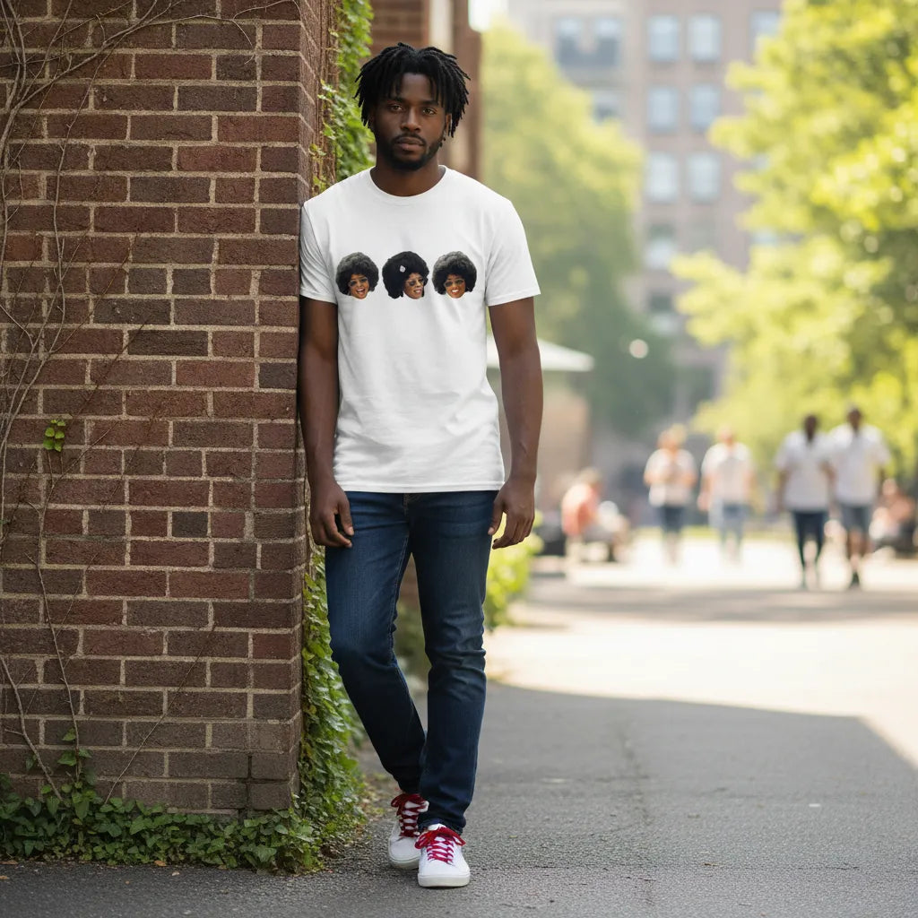 Custom 3-Head Image Graphic Tee