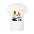 Custom Speedy Text in Yellow & Image Graphic Tee