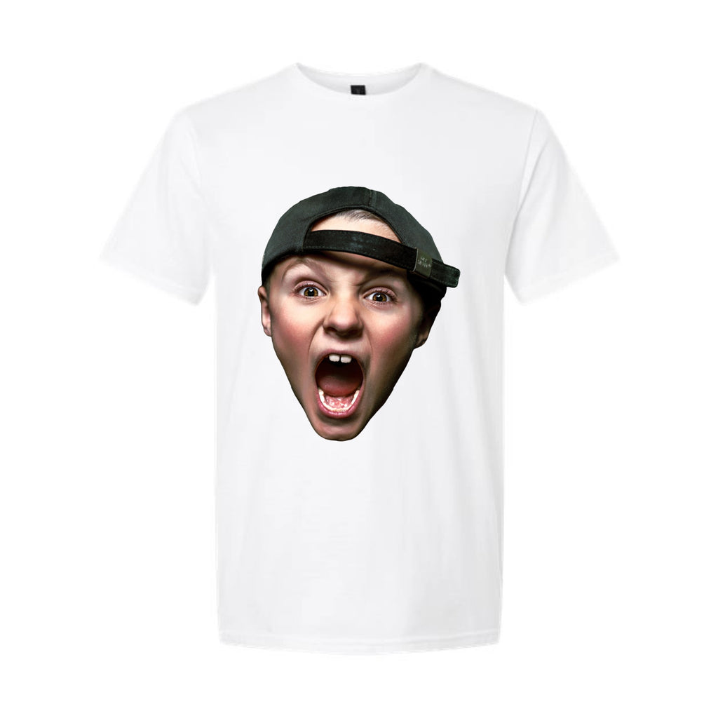 Custom Big Head Colored Graphic Tee